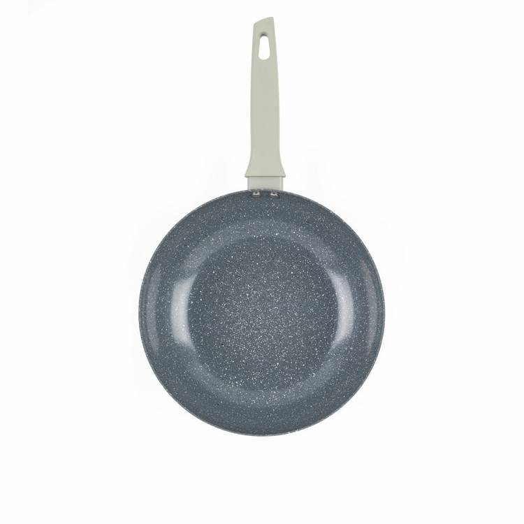Russell Hobbs 28cm grey marble aluminium wok, imported from the UK