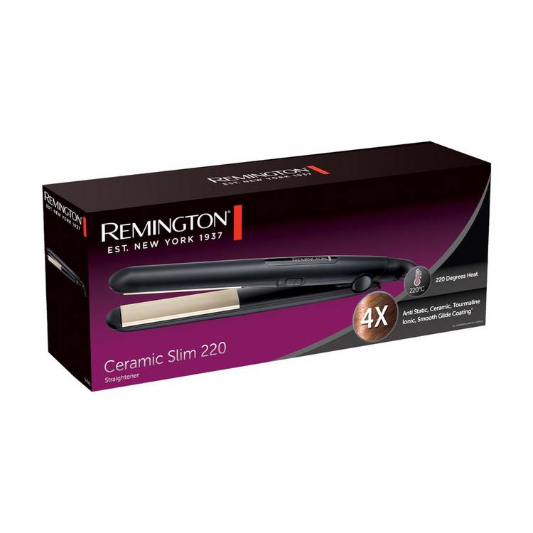 Remington Ceramic Slim 220 hair straightener, UK version