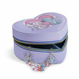 Disney Stitch and Angel heart jewellery box and bracelet set, imported from the UK