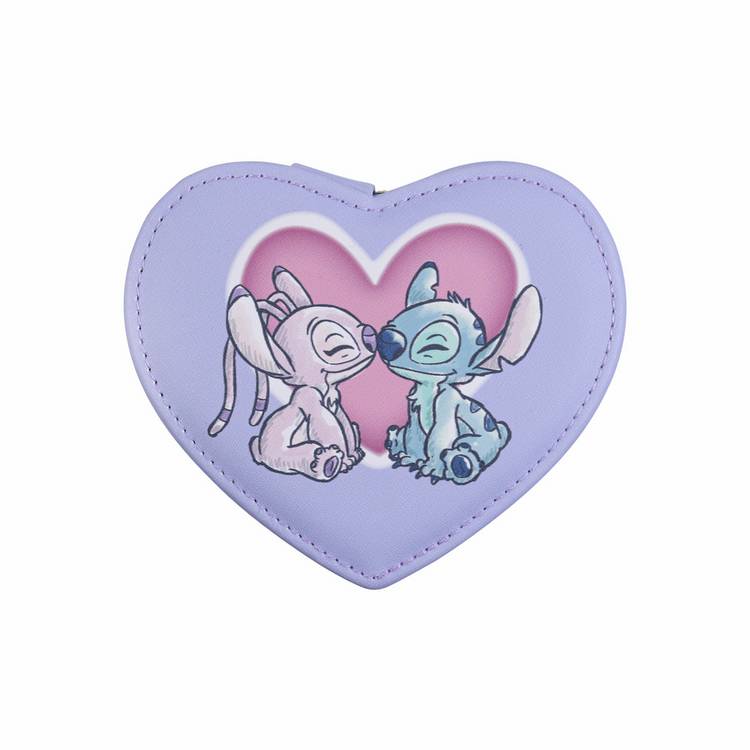 Disney Stitch and Angel heart jewellery box and bracelet set, imported from the UK
