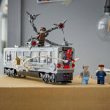 LEGO Marvel Spider-Man subway train building set 76321, UK version