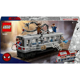 LEGO Marvel Spider-Man subway train building set 76321, UK version