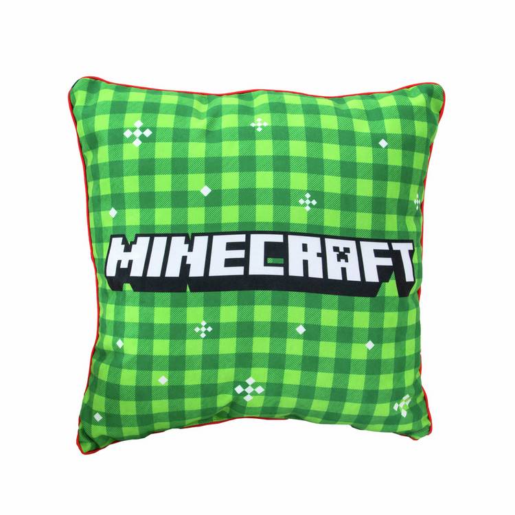 Minecraft Christmas reversible cushion 40x40cm (British brand)