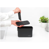 Brabantia cleaning caddy dark grey plastic, imported from the UK