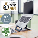 Leitz Ergo Aluminium Laptop Stand Dark Grey, imported from the UK