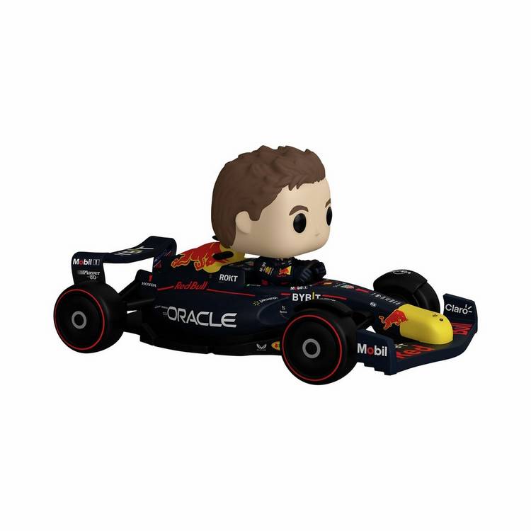 Funko POP Rides Max Verstappen vinyl figure in car 4 inch (British brand)