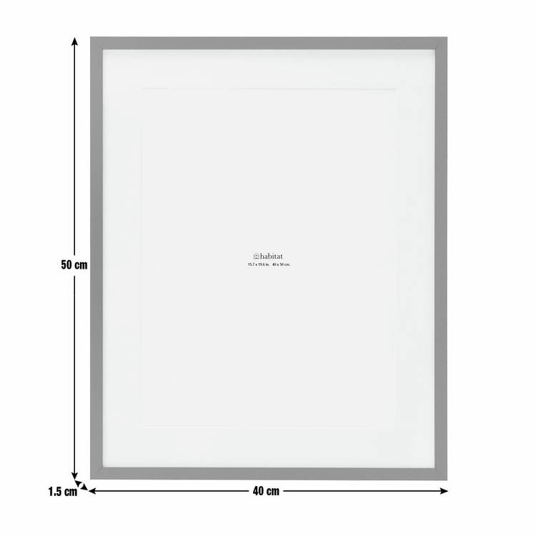 Habitat red picture frame 40x50cm (British brand)