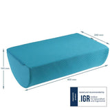 Leitz Ergo Cosy foot rest Blue, imported from the UK