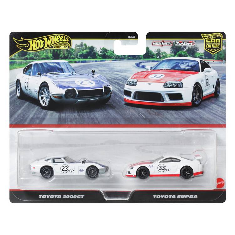 Hot Wheels GT40 2-pack 1:64 die-cast cars, UK version