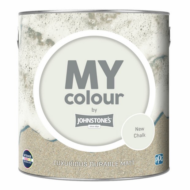 Johnstone's Durable Matt paint New Chalk 2.5L (British brand)