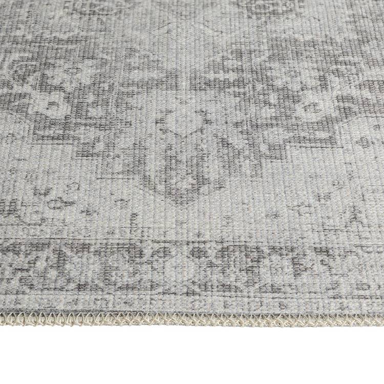 Habitat grey vintage effect flatweave runner 66x200cm (British brand)