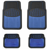 Argos Streetwize Heavy-Duty Rubber Car Mat Set - Blue Trim- Buy online at McGrocer