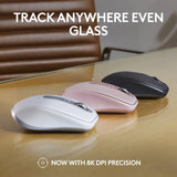 Logitech MX Anywhere 3S wireless mouse Rose - British product