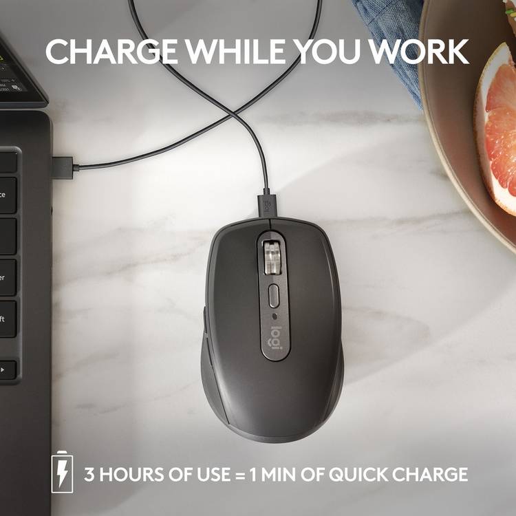 Logitech MX Anywhere 3S wireless mouse Rose - British product