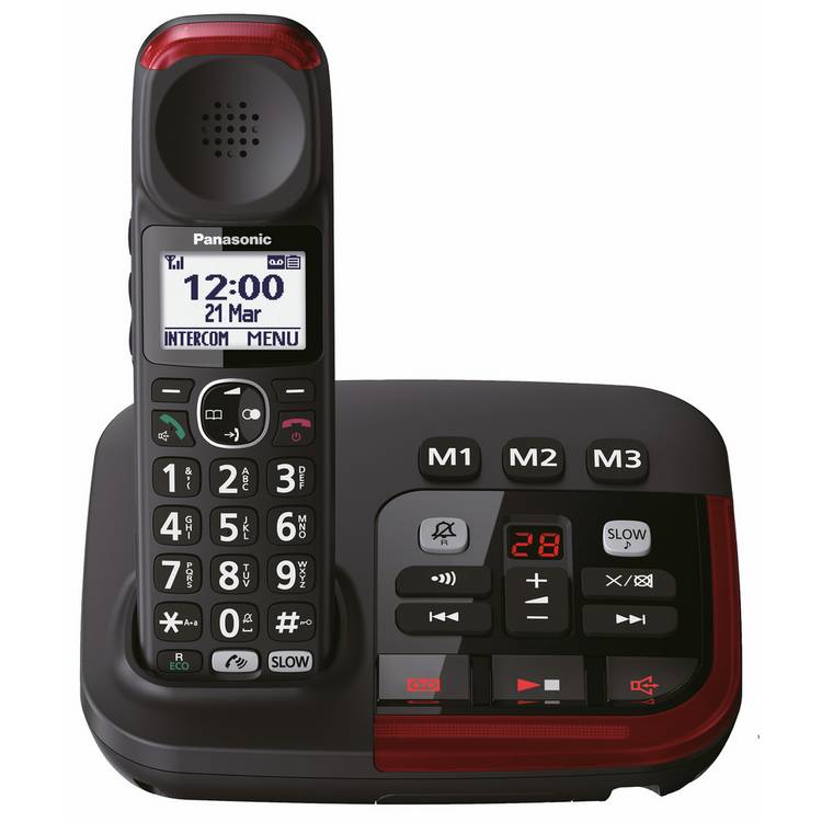 Panasonic cordless phone with answer machine, imported from the UK