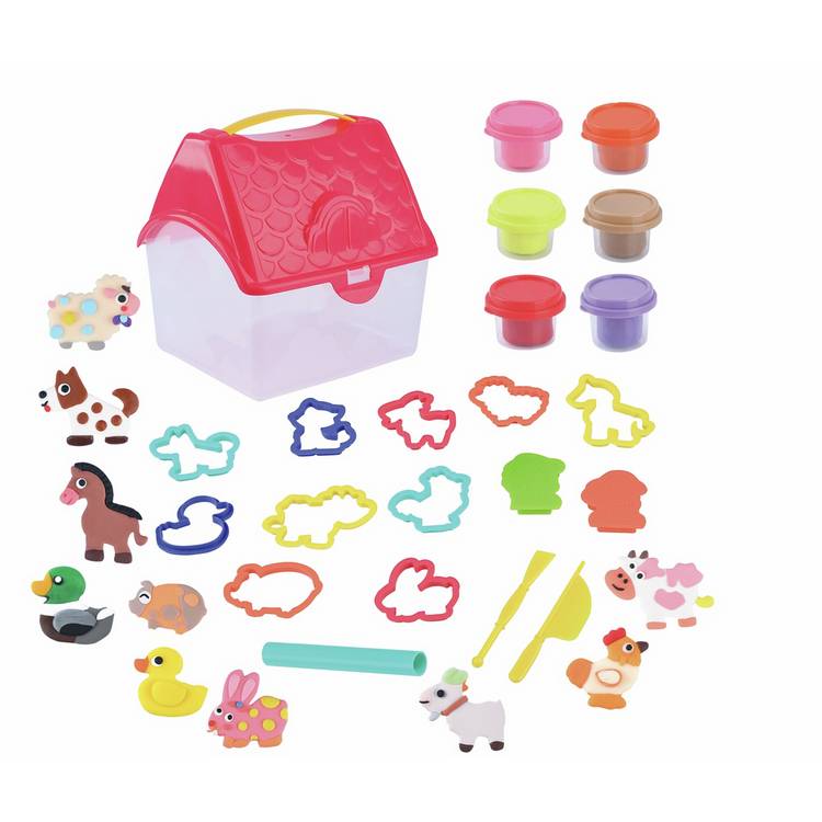 Chad Valley dough toy Little Farmer Case, imported from the UK