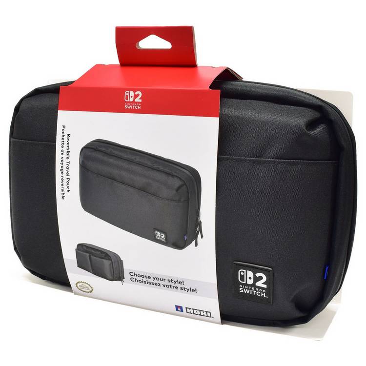 HORI reversible travel pouch Nintendo Switch 2, imported from the UK