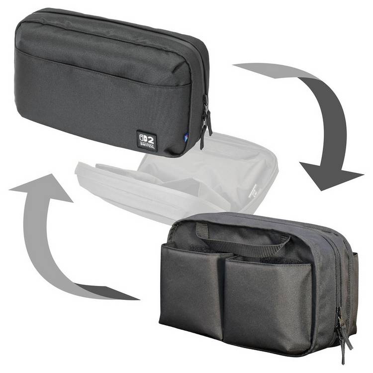 HORI reversible travel pouch Nintendo Switch 2, imported from the UK