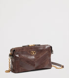 Valentino Garavani Panthea leather shoulder bag with panther heads - British product