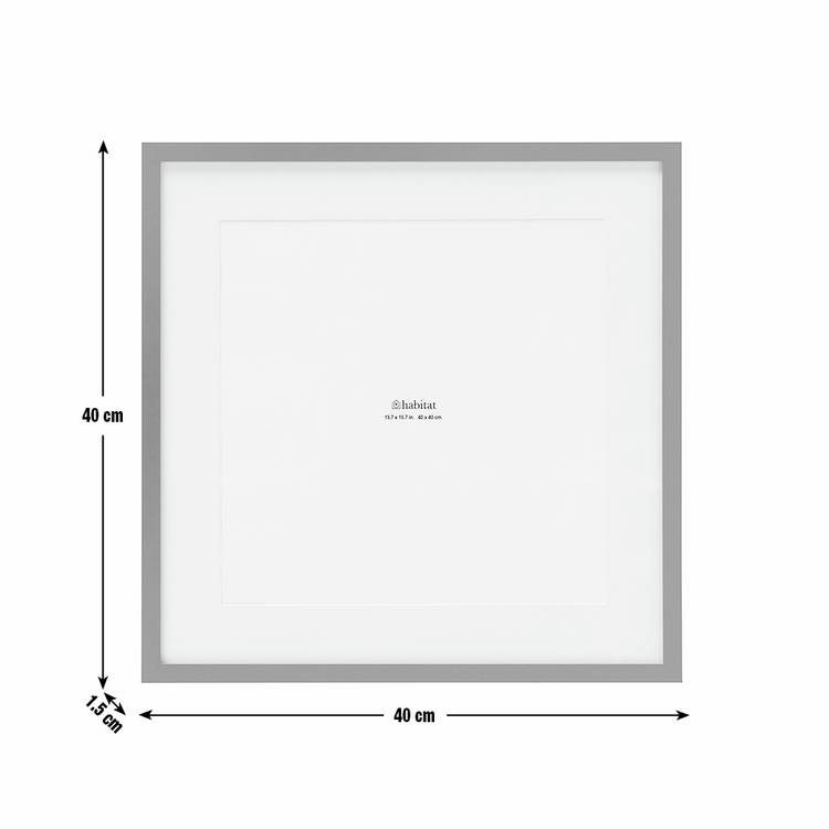 Habitat red picture frame 40x40cm, imported from the UK