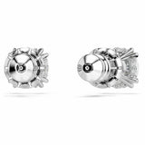 Swarovski Stilla rhodium plated crystal stud earrings, UK version