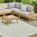 Argos Home Chevron Sage outdoor rug 120x180 cm - British product