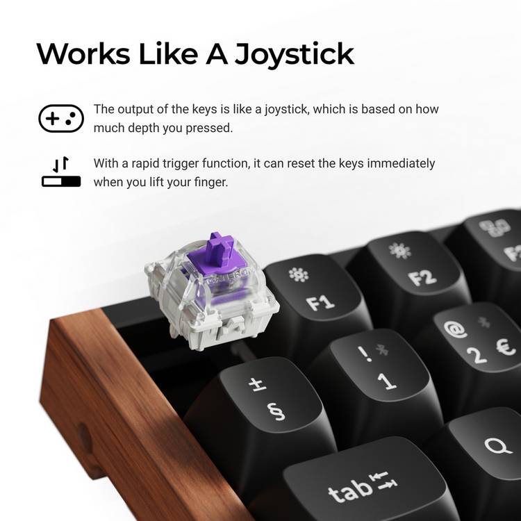 Keychron K2 wireless mechanical keyboard Black, UK version