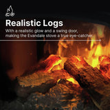 Dimplex Evandale electric stove 2kW (British brand)