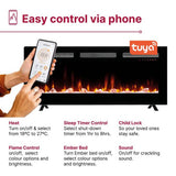 Dimplex Sierra 60-inch electric fire, UK version