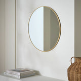 Argos Habitat Gold Round Wall Mirror 50cm- Buy online at McGrocer