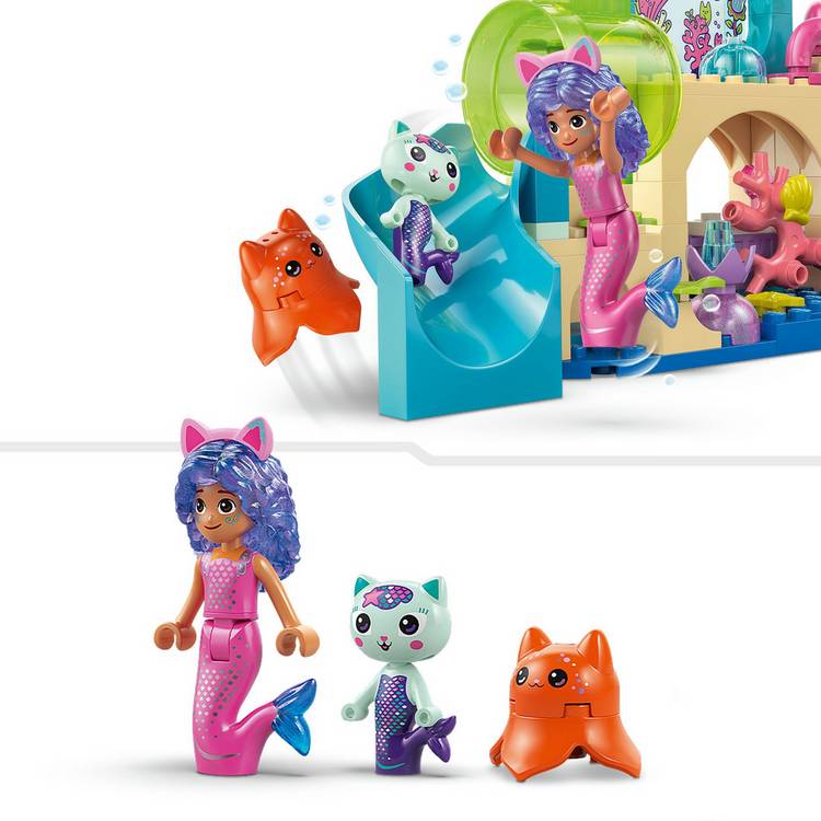 LEGO Gabby's Dollhouse Mermaid Aquarium Adventure building set - British product