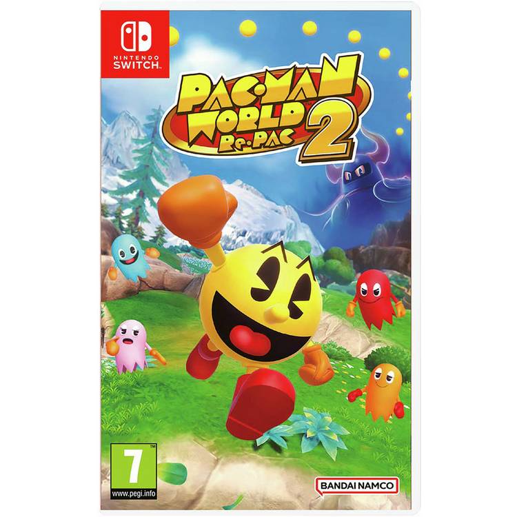 PAC-MAN World 2 Re-PAC Nintendo Switch game (British brand)