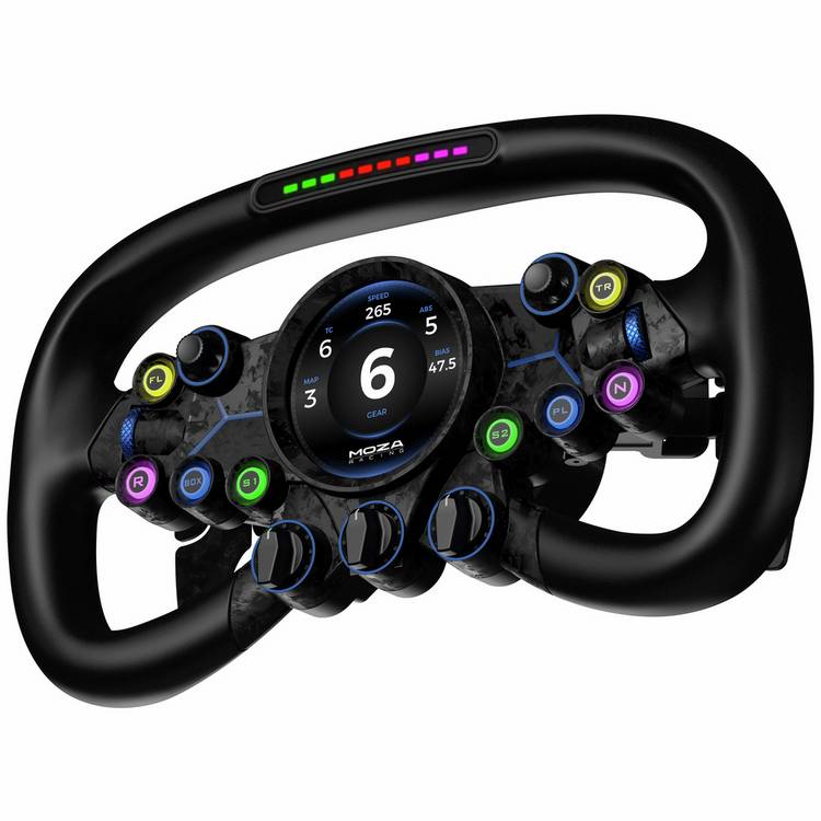MOZA Racing Vision GS sim racing wheel for PC, UK version