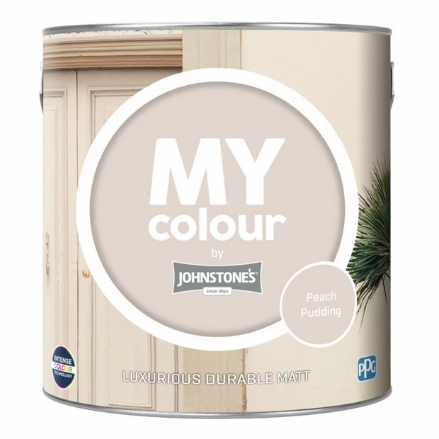 Johnstone's paint Peach Pudding 2.5L - British product