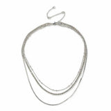 Argos Liars & Lovers Silver Plated Tennis Ball Chain Necklace 45cm- Buy online at McGrocer