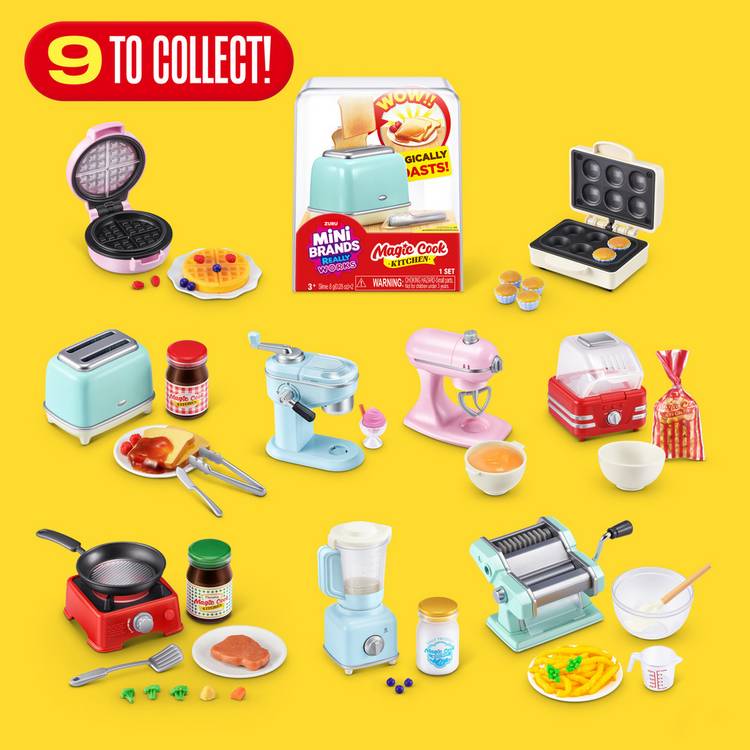 Zuru Mini Brands Magic Cook Kitchen playset, UK version