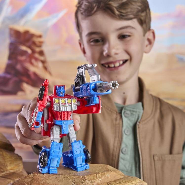 Transformers Optimus Prime Cyberworld 4 inch figure (British brand)