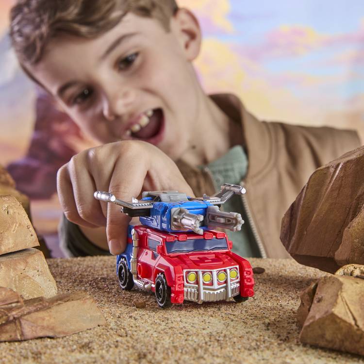 Transformers Optimus Prime Cyberworld 4 inch figure (British brand)