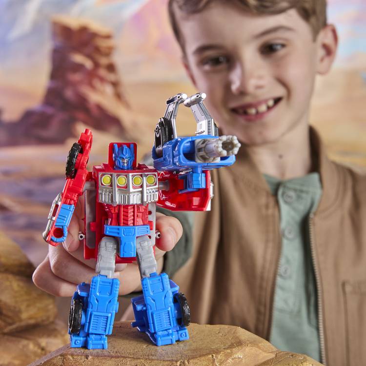 Transformers Optimus Prime Cyberworld 4 inch figure (British brand)