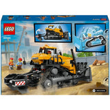 LEGO City Yellow Bulldozer construction toy building set, imported from the UK