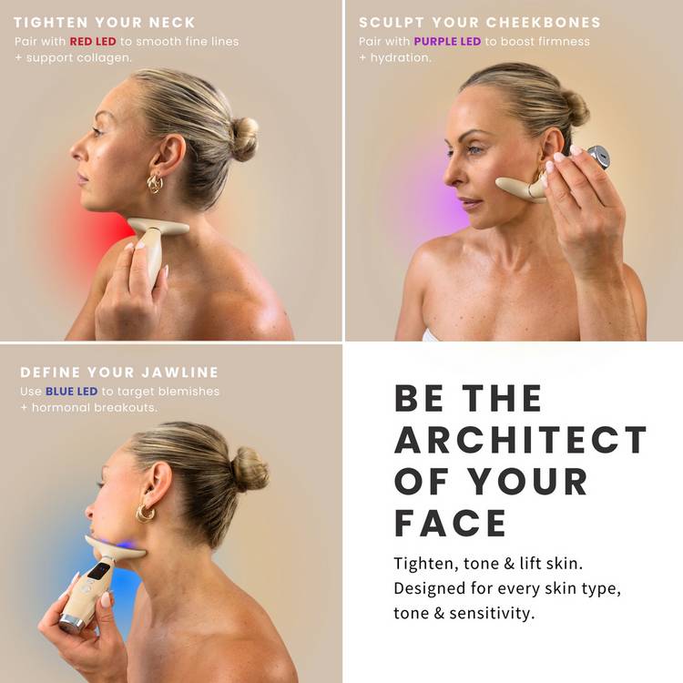 Sensse Skinlift Device microcurrent and LED facial tool (British brand)
