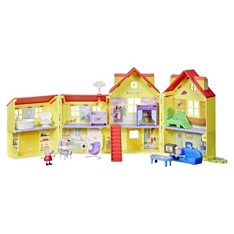 Peppa Pig Big Family House playset 7 rooms - British product