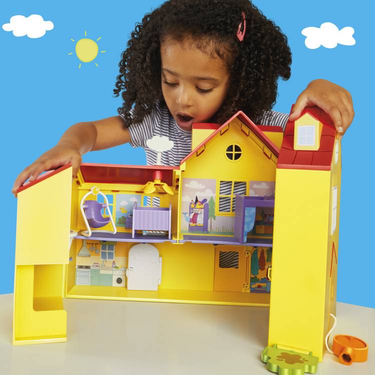 Peppa Pig Big Family House playset 7 rooms - British product