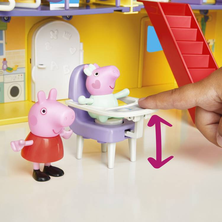 Peppa Pig Big Family House playset 7 rooms - British product
