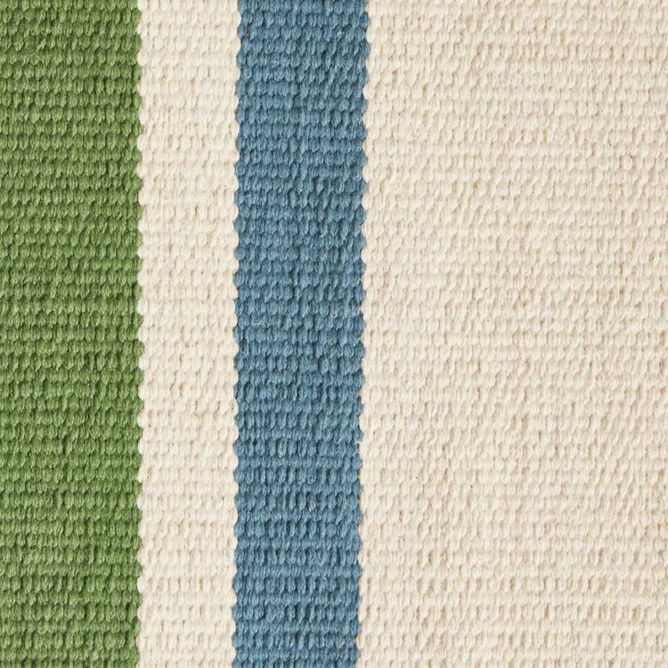 Habitat stripe green flatweave runner 66x200cm (British brand)