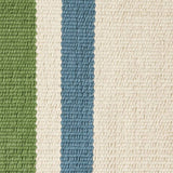 Habitat stripe green flatweave runner 66x200cm (British brand)