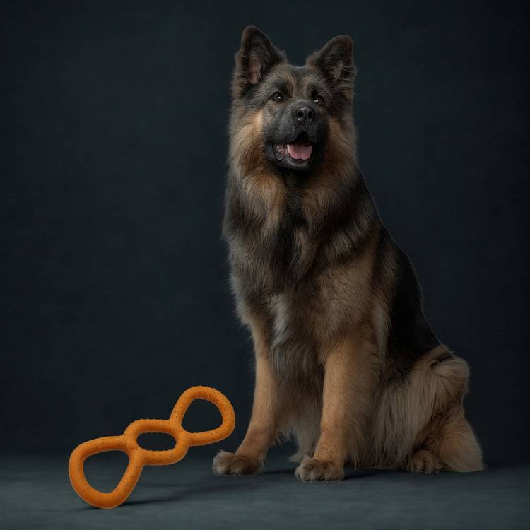 Nike Max Tug Xtra Large dog toy orange, UK version