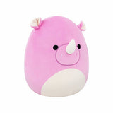 Squishmallows Norma Jean pink rhino soft toy 12 inch (British brand)