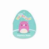 Squishmallows Norma Jean pink rhino soft toy 12 inch (British brand)