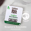 Bulldog replacement razor blades four pack - British product